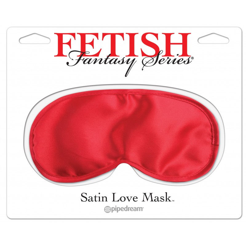 Fetish Fantasy Series Satin Love Mask –  Red